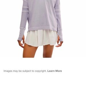 Free People Movement All Star Layer Lavender Long Sleeve Top-Size S/P